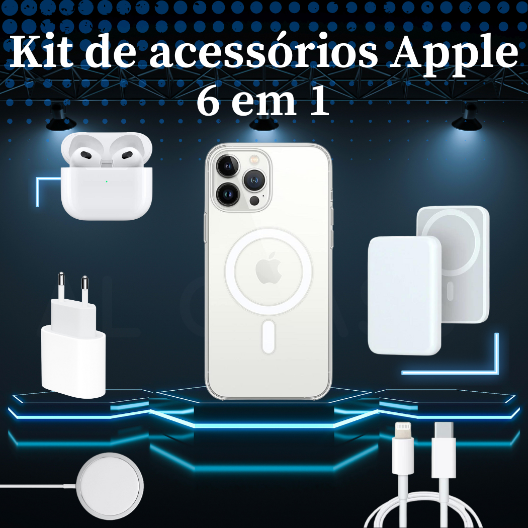 Kit Acessórios para iPhone - Essencial Case