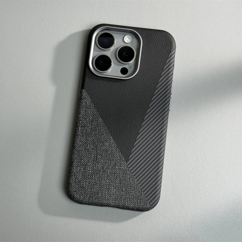 Case iPhone MagSafe Leather - Essencial Case