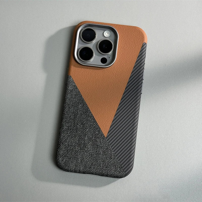 Case iPhone MagSafe Leather - Essencial Case