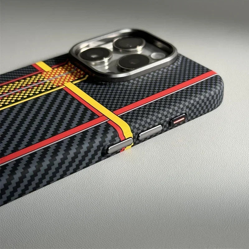 Case iPhone Ultra Carbon Fibra de Carbono MagSafe - Essencial Case