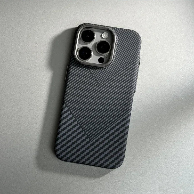Case iPhone Ultra Carbon Fibra de Carbono MagSafe - Essencial Case