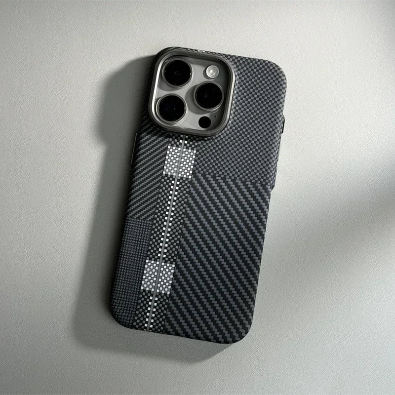 Case iPhone Ultra Carbon Fibra de Carbono MagSafe - Essencial Case
