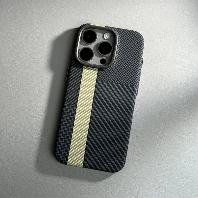 Case iPhone Ultra Carbon Fibra de Carbono MagSafe - Essencial Case