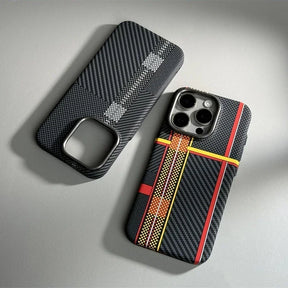 Case iPhone Ultra Carbon Fibra de Carbono MagSafe - Essencial Case