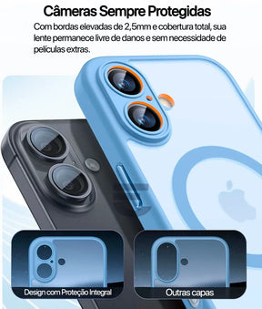 Capa para iPhone Translúcida com MagSafe