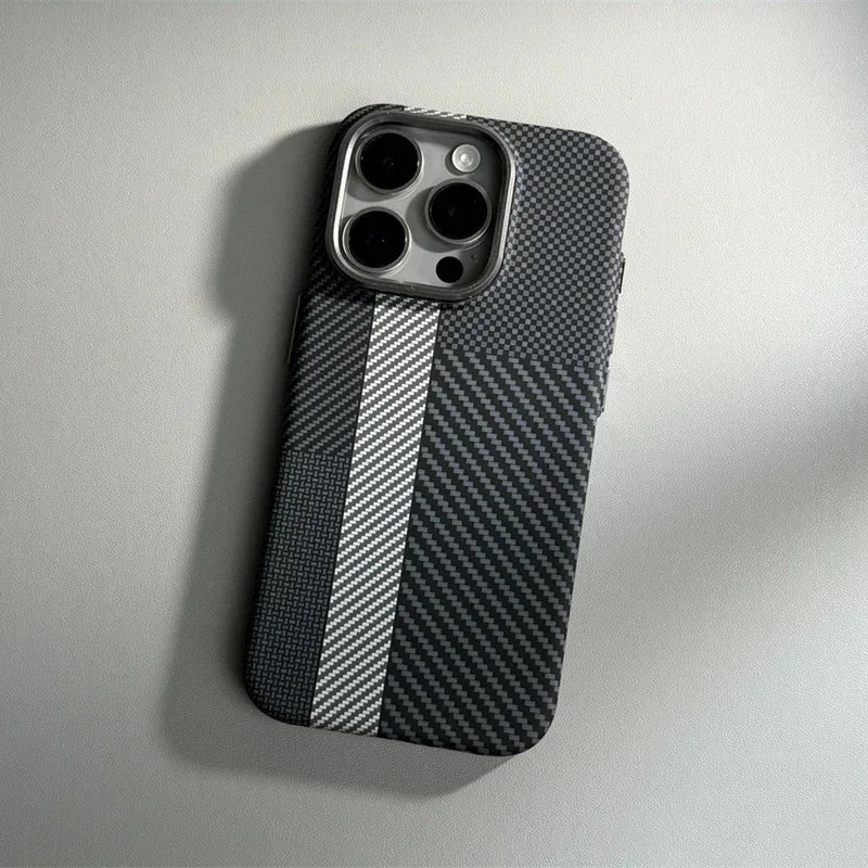 Case iPhone Ultra Carbon Fibra de Carbono MagSafe - Essencial Case